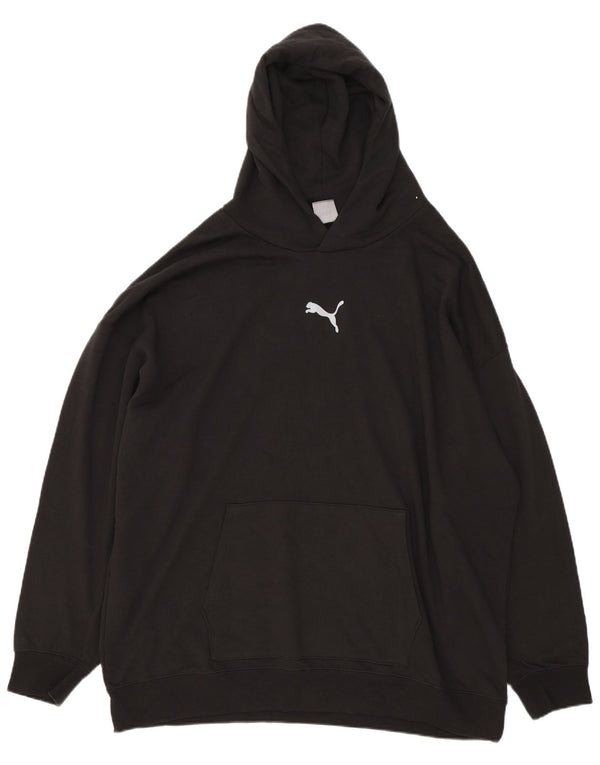 Puma Herren Kapuzenpullover 2XL Schwarz Baumwolle