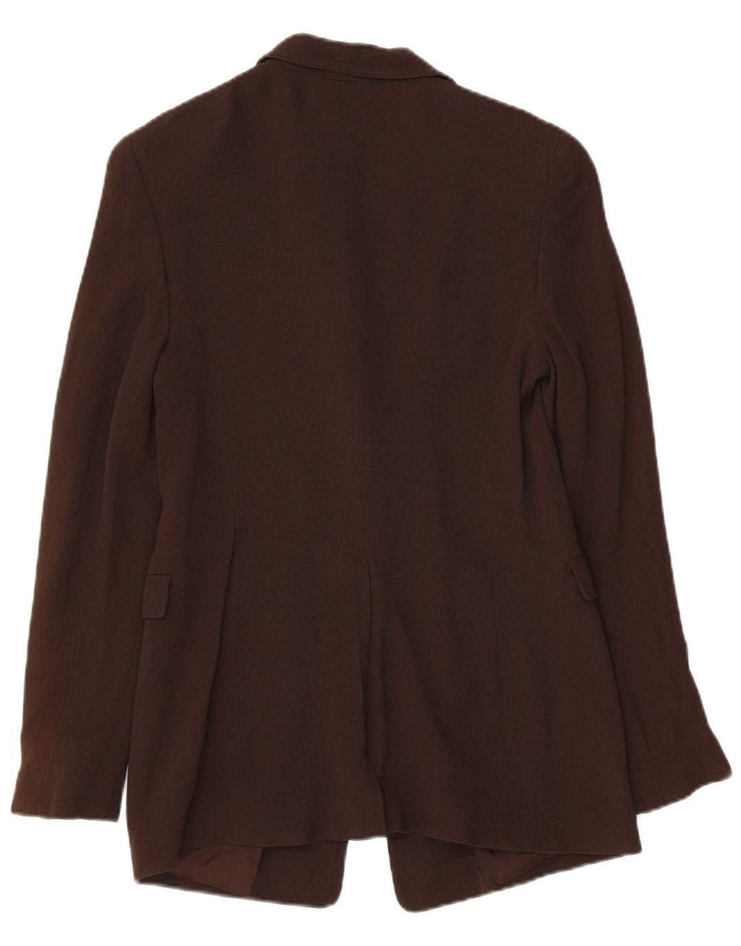 Episode Damen 1-Knopf-Blazer-Jacke, UK 8, kleine braune Viskose