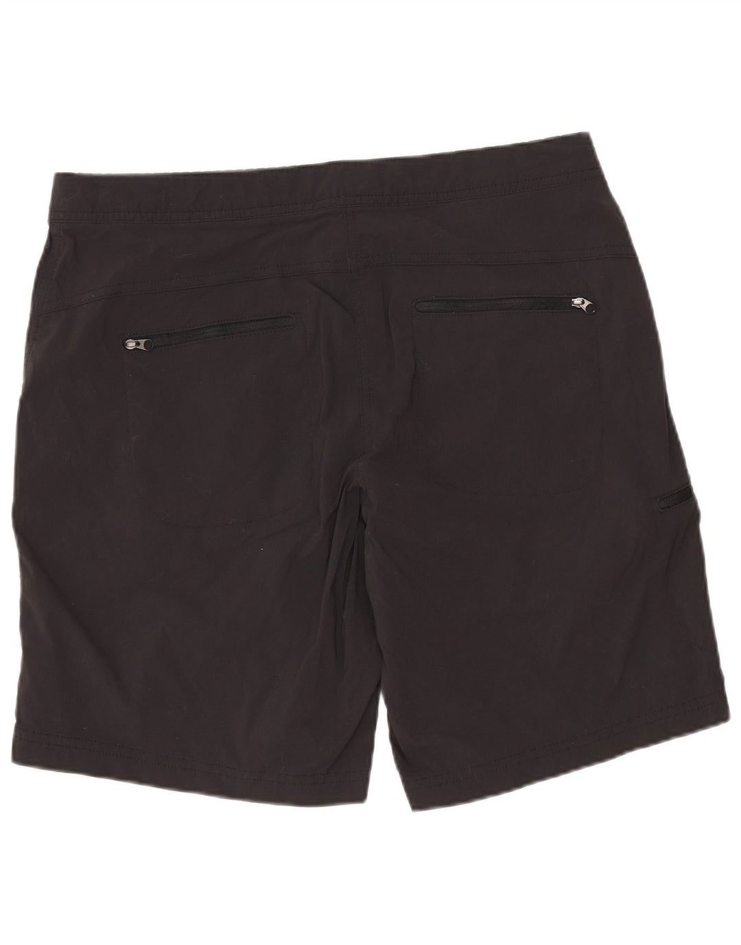 L.L.BEAN Damen Cargo-Shorts US 8 Medium W32 Schwarzes Nylon