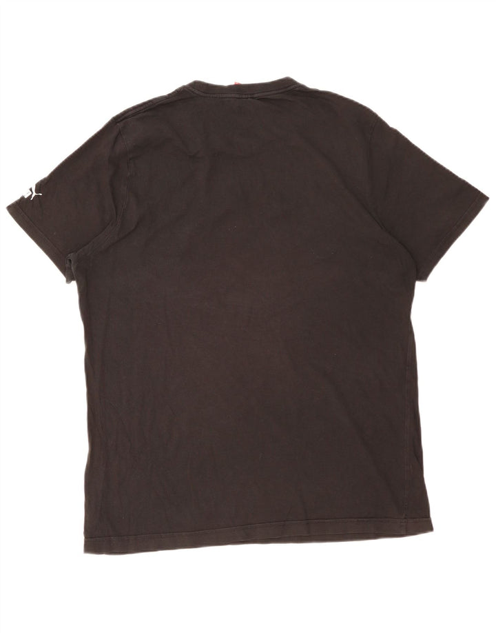 PUMA Herren Graphic T-Shirt Top Large Schwarz