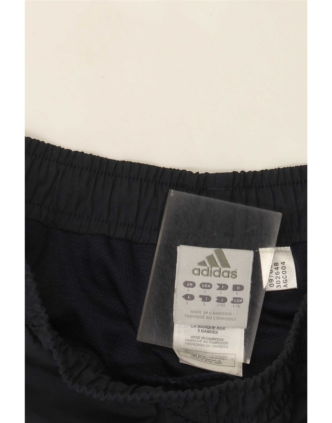 Adidas Herren-Trainingshose, Jogginghose, groß, marineblau, gestreift, Polyester