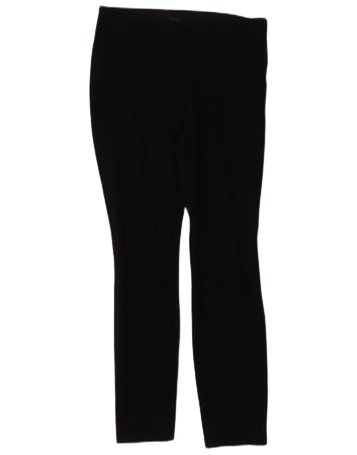 COS Womens Legging Trousers EU 38 Medium W30 L29 Black Cotton
