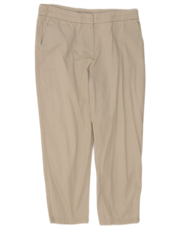 Gerade Capri-Hose für Damen von Marks & Spencer, UK 12, M, W30, L22, Beige