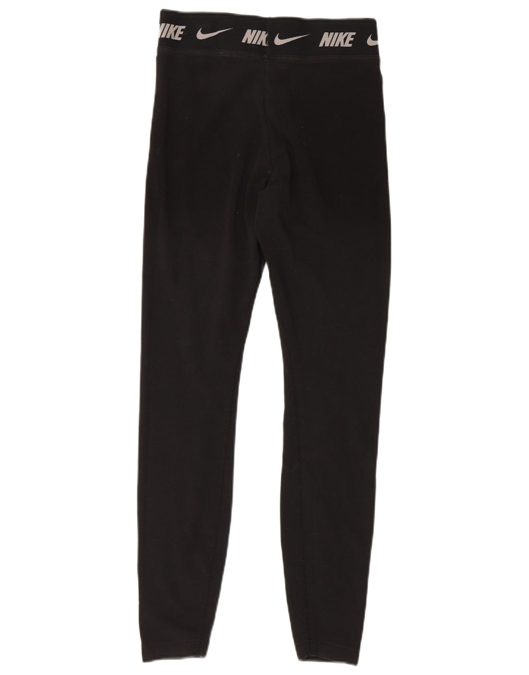 Nike Damen Tight Fit Leggings UK 8 Small Schwarz Baumwolle