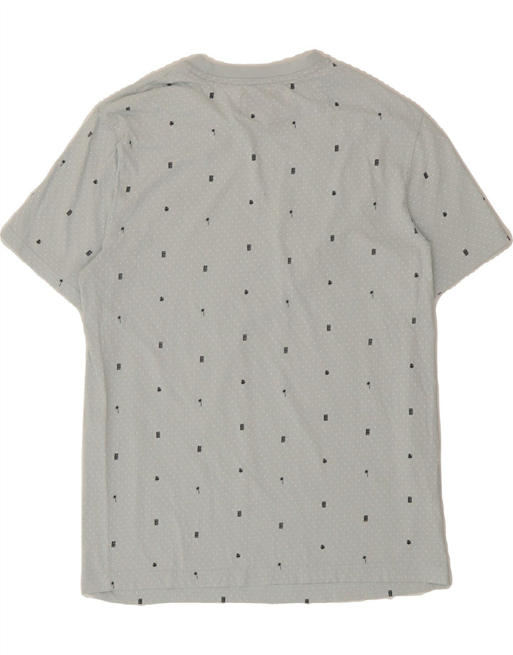 PENGUIN Mens T-Shirt Top Large Blue Spotted Cotton Vintage Penguin and Second-Hand Penguin from Messina Hembry 