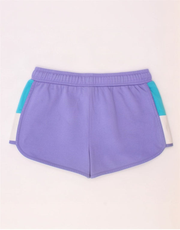 Ellesse Sportshorts für Mädchen, 12–13 Jahre, lila, Colourblock-Baumwolle