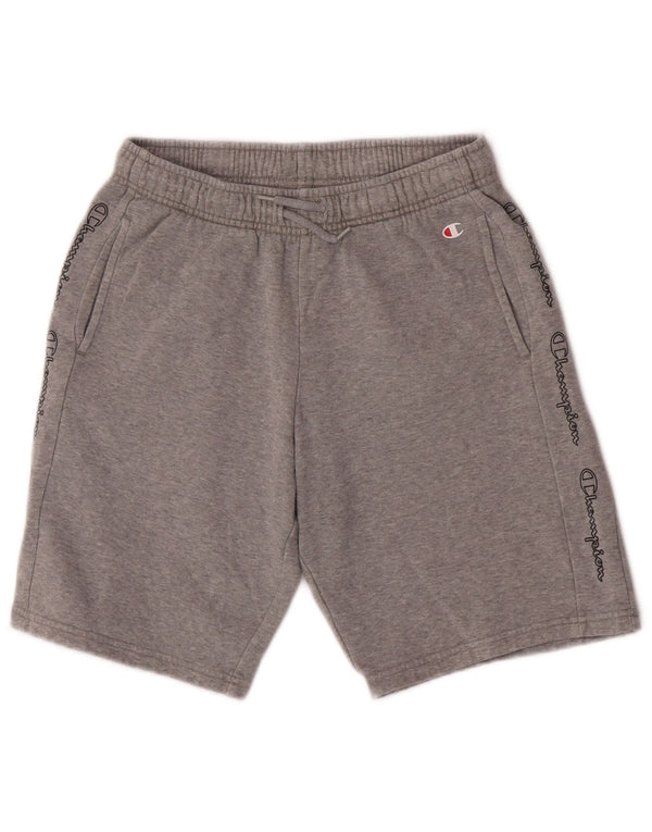 Champion Sport-Shorts mit Grafik für Jungen, 13–14 Jahre, XL, graue Baumwolle
