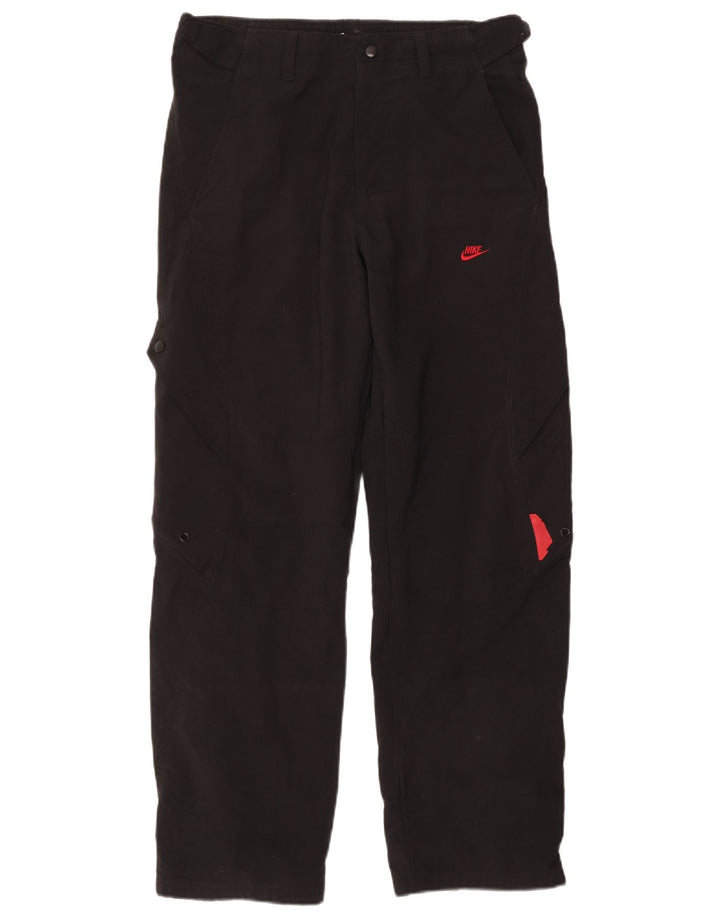 Nike Herren Cargohose Medium W34 L30 Schwarz Polyester