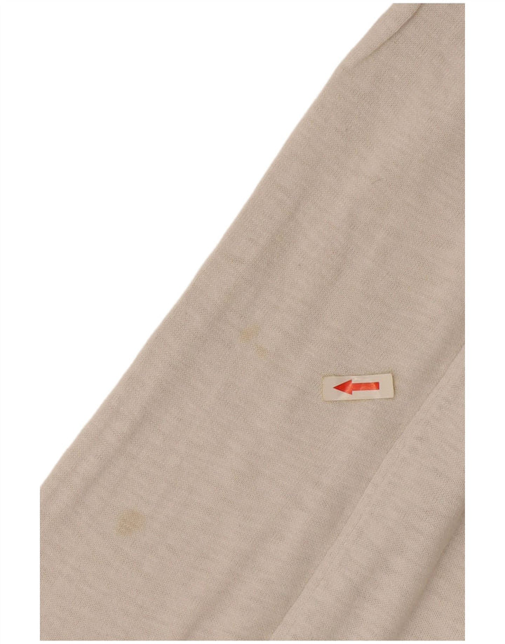 Liu Jo Herren-Pullover mit Rundhalsausschnitt, Größe L, Weiß