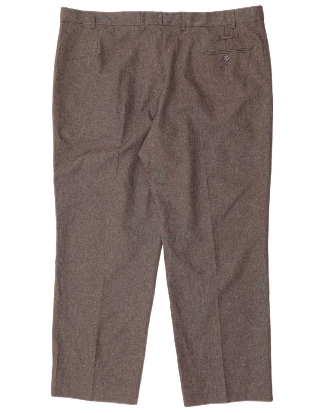Marks & Spencer Herren-Anzughose in normaler Passform, W42, L29, Grau, Polyester