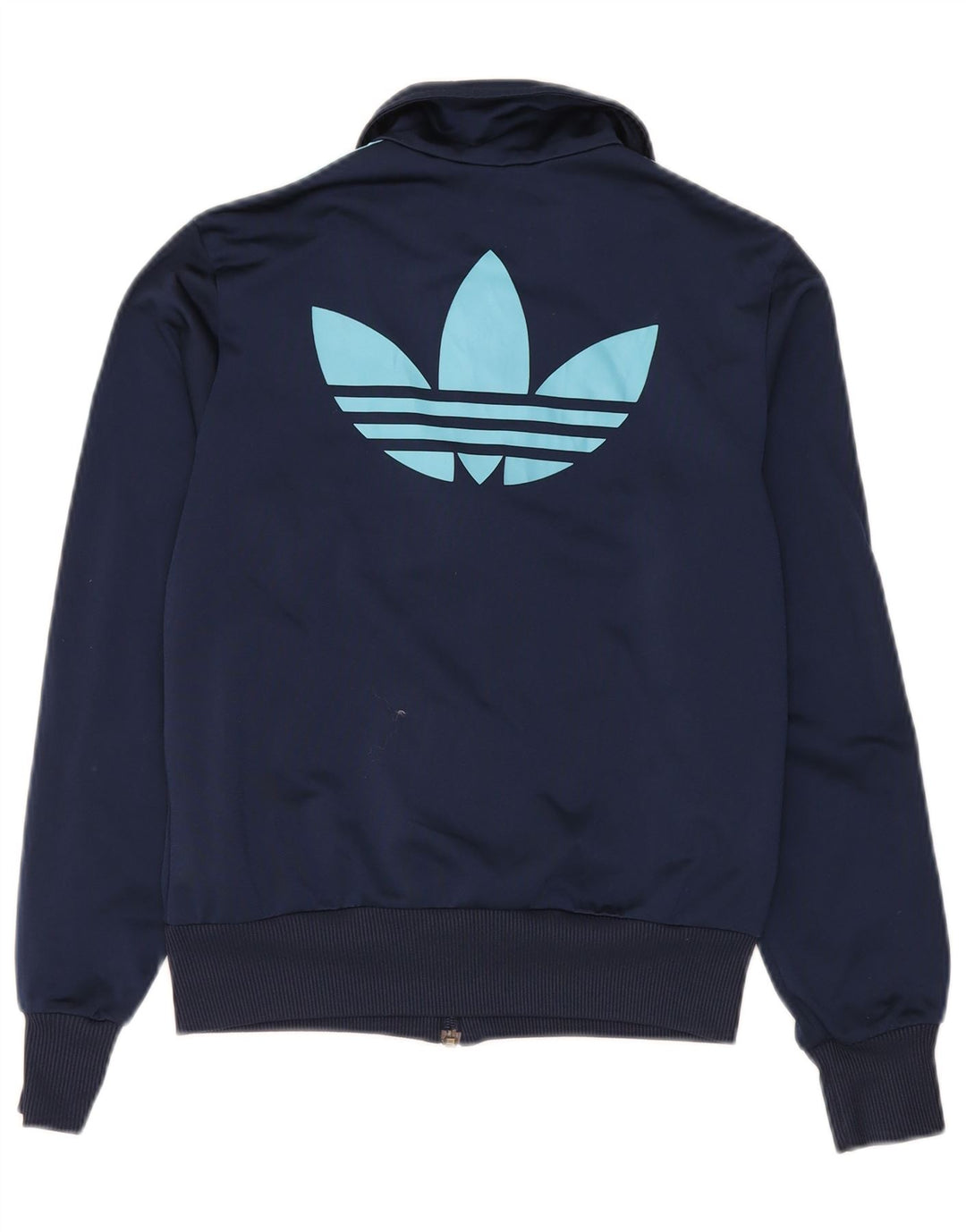 Adidas Womens Graphic Trainingsanzug Top Jacke EU 38 Medium Marineblau Polyester