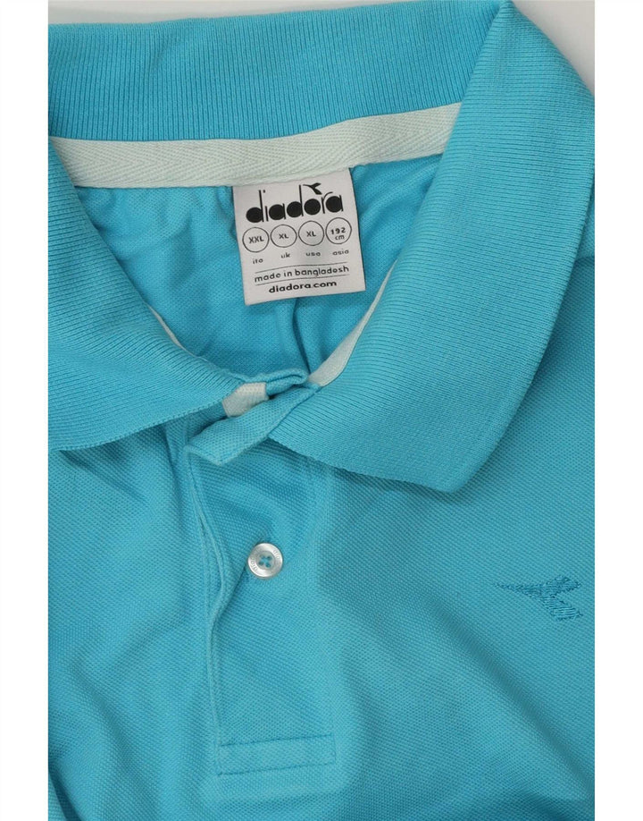 Diadora Herren Poloshirt XL Blau