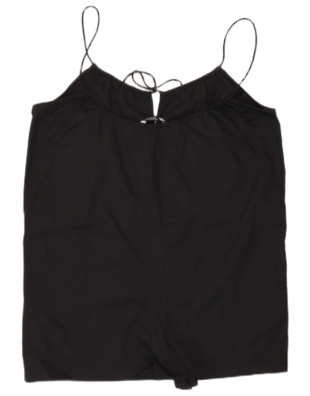 Zara Damen Playsuit UK 18 XL Schwarz