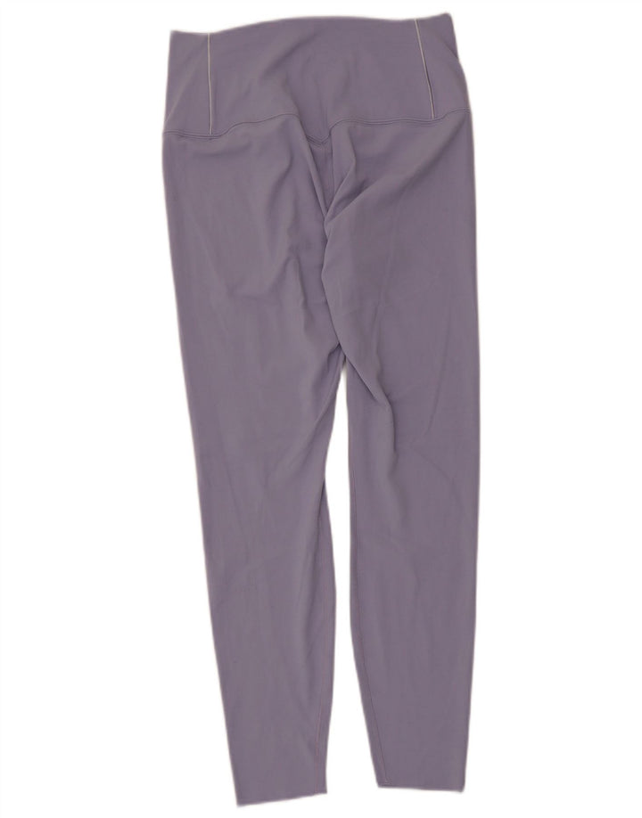 Nike Damen Dri Fit Leggings UK 12 Medium Lila