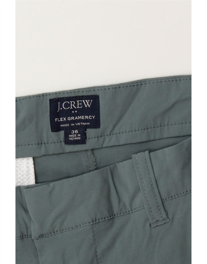 J. Crew Herren Gramercy Chino Shorts W36 Large Graues Nylon