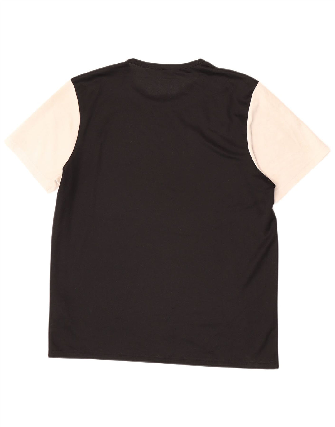 Adidas Herren Climalite T-Shirt Top Large Schwarz Colourblock Polyester