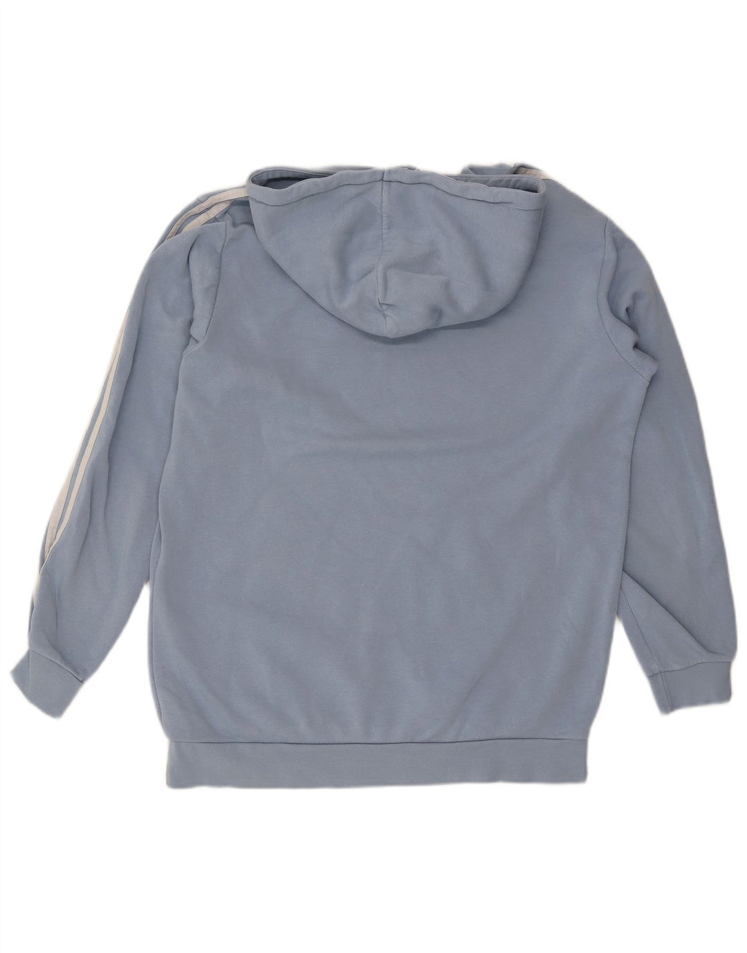Adidas Herren Kapuzenpullover, groß, aus blauer Baumwolle
