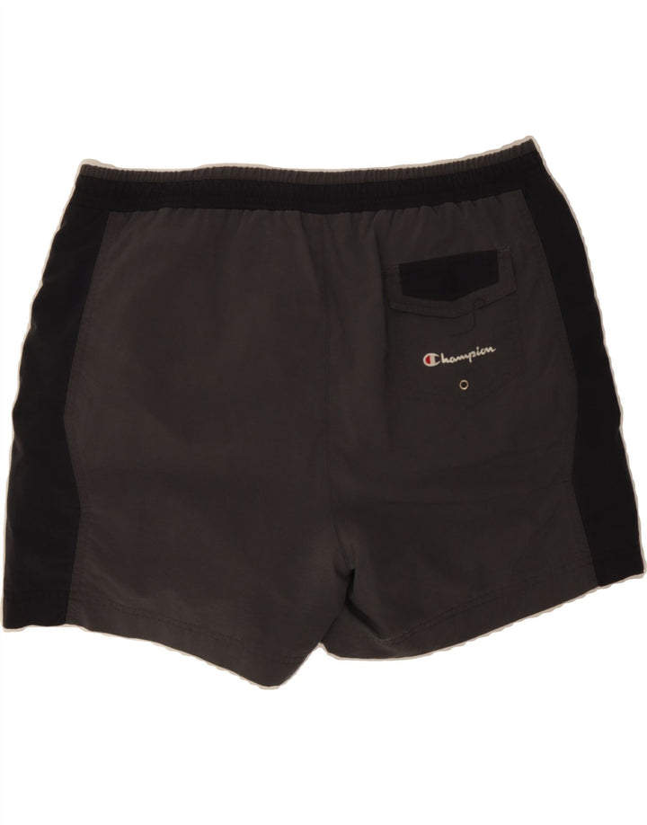 CHAMPION Mens Swimwear Large W36 L4 Black Colourblock Vintage Champion and Second-Hand Champion from Messina Hembry 
