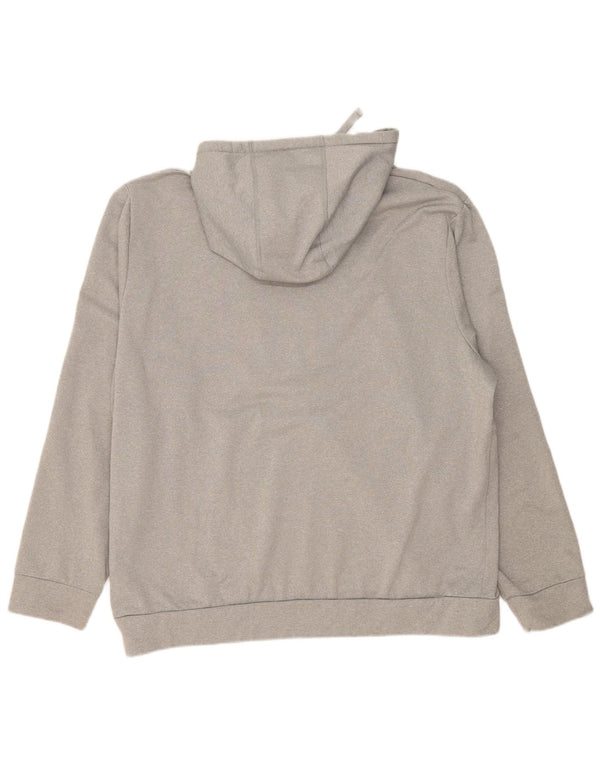 The North Face Herren-Kapuzenpullover, 2XL, grau geflecktes Polyester