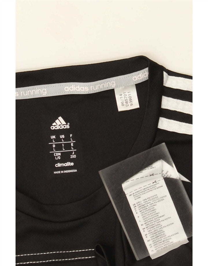 Adidas Herren Climalite Large Schwarz Polyester