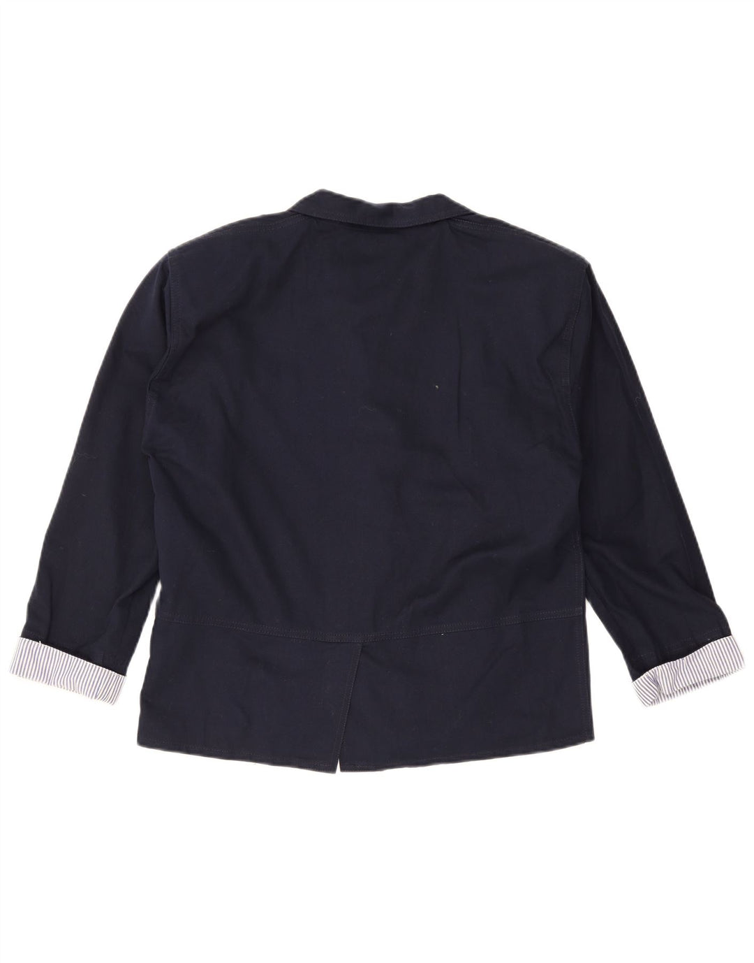 Vintage Herren 2-Knopf-Blazerjacke UK 38 Mittelmarineblau