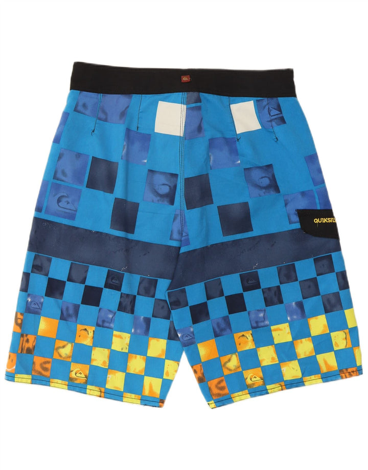 Quiksilver Herren Badeshorts Mittelblau Geometrisch