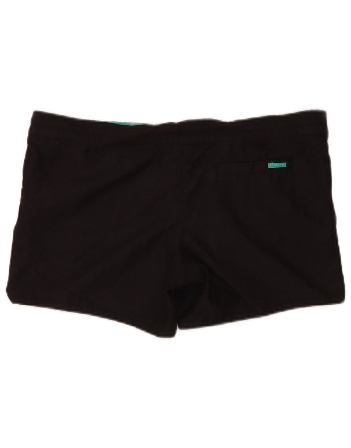 Billabong Womens Graphic Badeshorts US 10 Large Schwarz Polyester