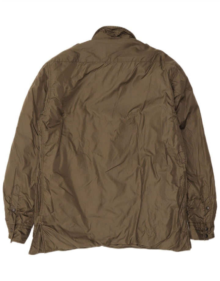 Aspesi Herren Militärjacke UK 38 Medium Khaki Nylon