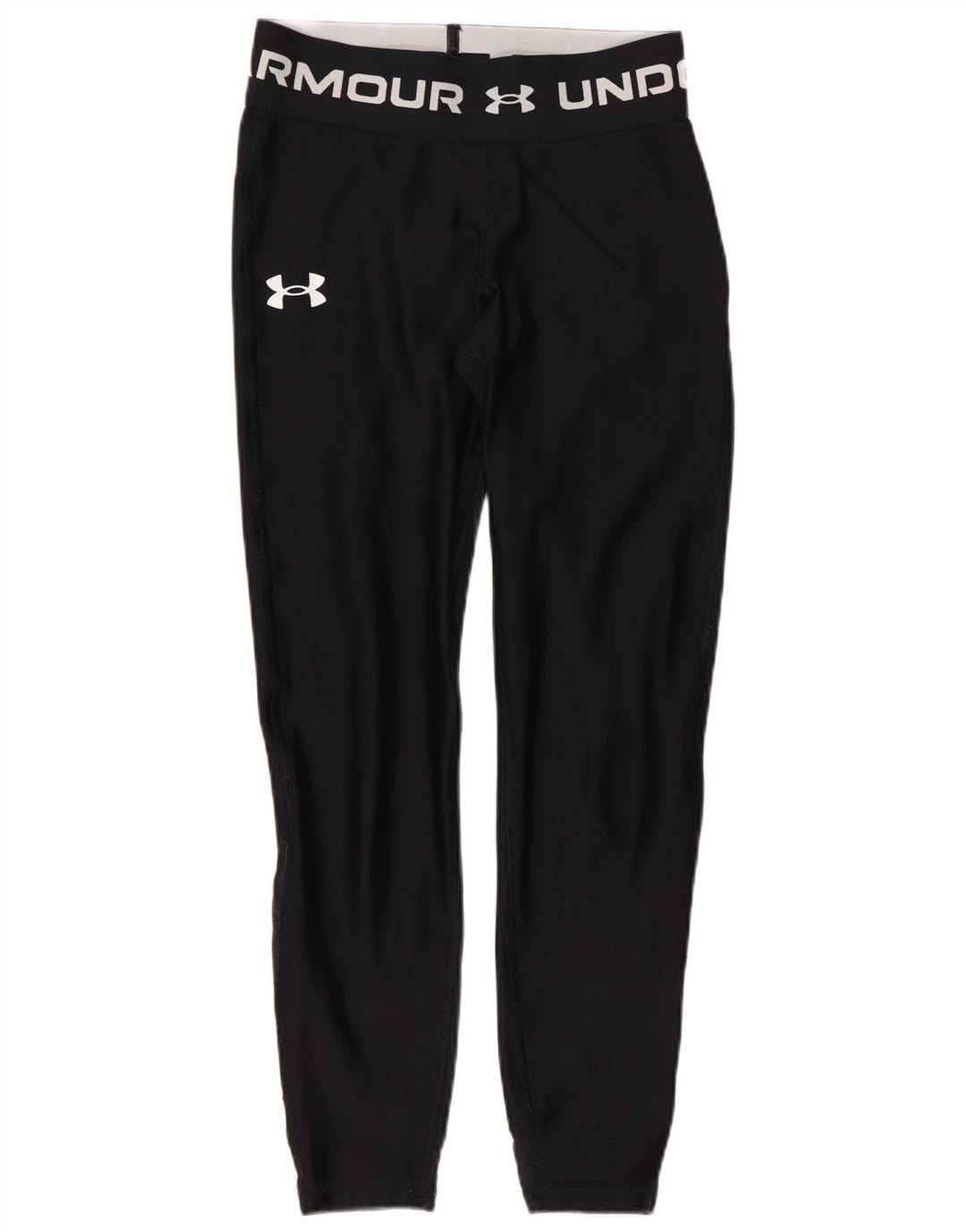 Under Armour Damen Capri Graphic Leggings UK 4 XS Schwarz Polyester