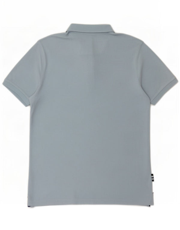 Joules Mens Classic Fit Polo Shirt Medium Blue Cotton