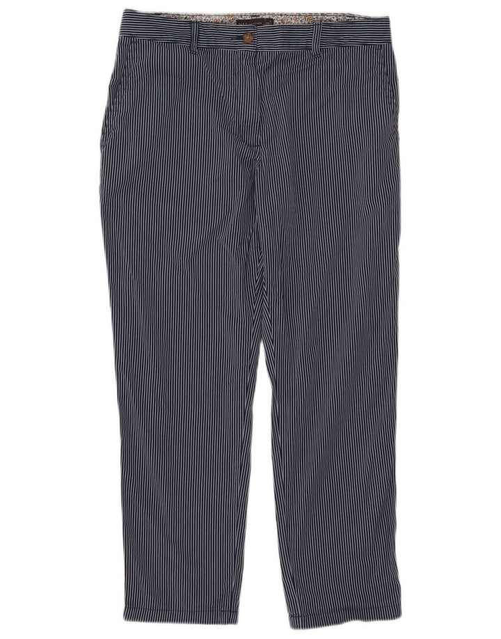 Marks & Spencer Damen Chinohose UK 12 M W30 L26 Marineblau