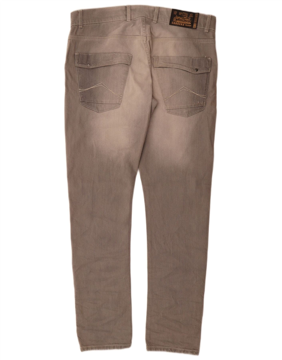 Carrera Herren 717 Slim Jeans W38 L33 Graue Baumwolle