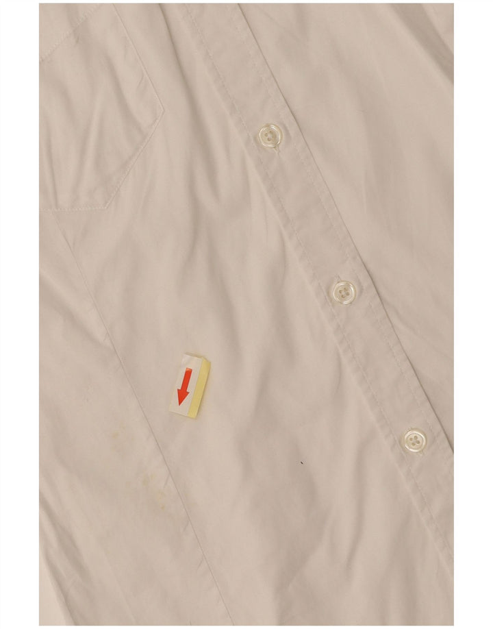 PAUL SMITH Damen BLACK LABEL Hemd IT 40 Small Weiße Baumwolle