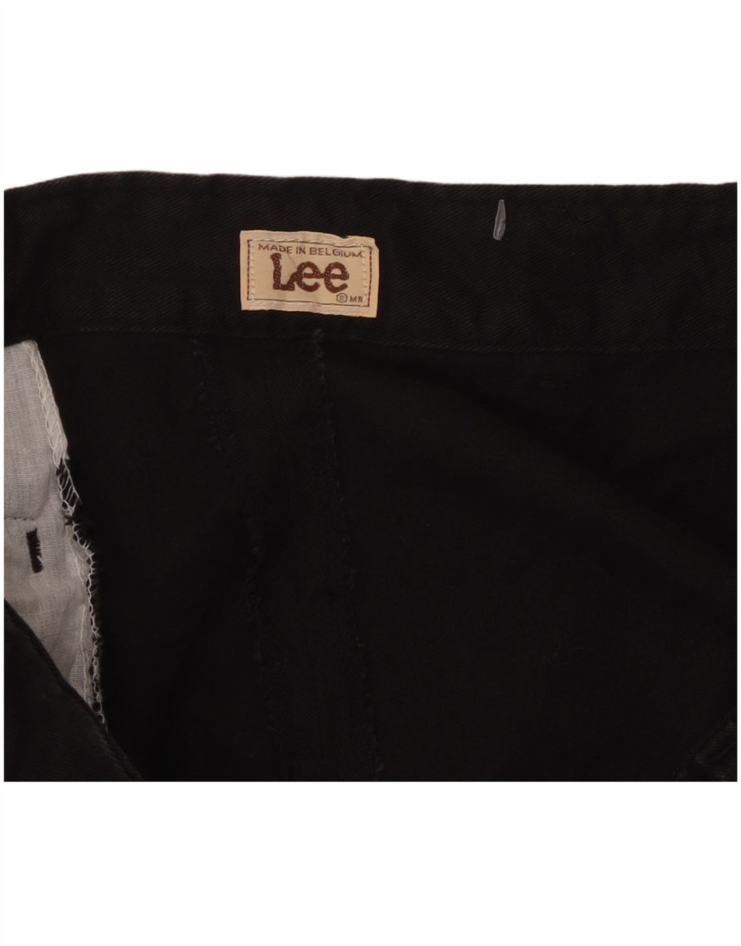 LEE Gerade Herren-Chinohose W34 L29 Schwarz