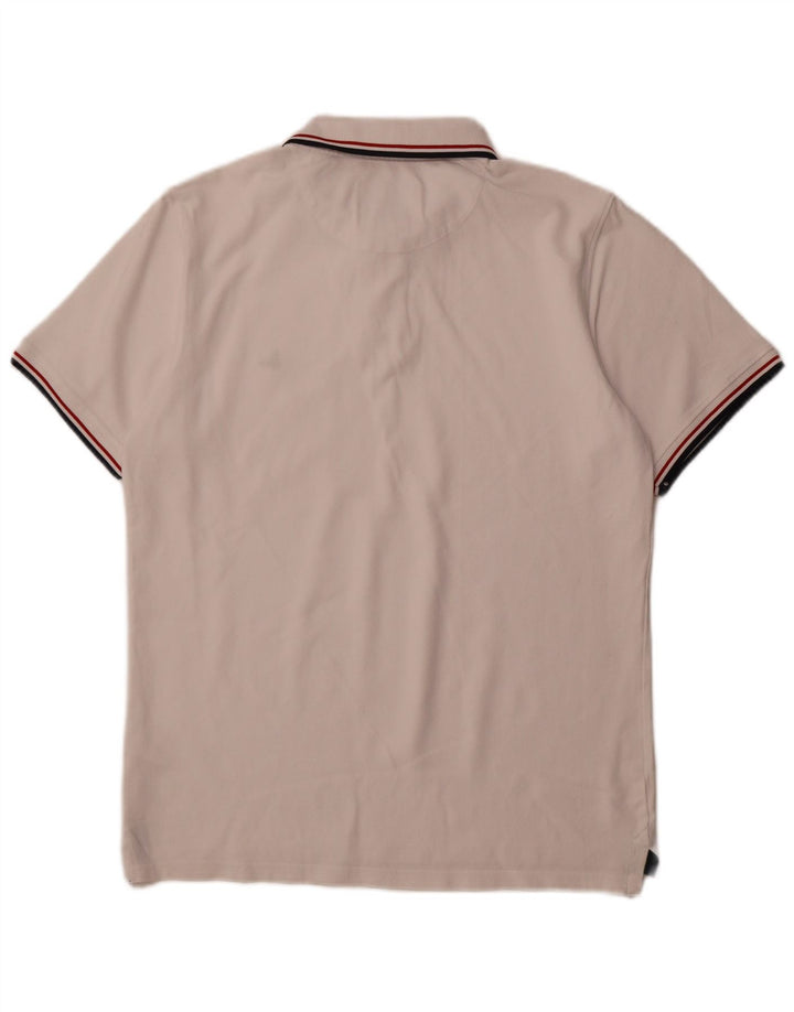 JACK WILLS Herren-Poloshirt aus mittelweißer Baumwolle