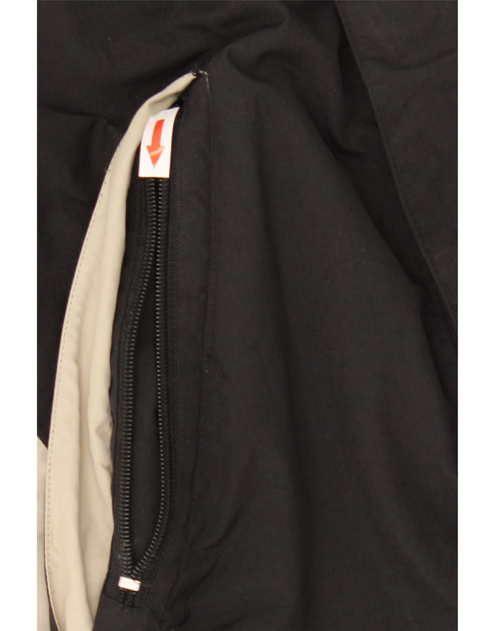 Kappa Herren Skijacke UK 40 Large Schwarz Colourblock Polyamid