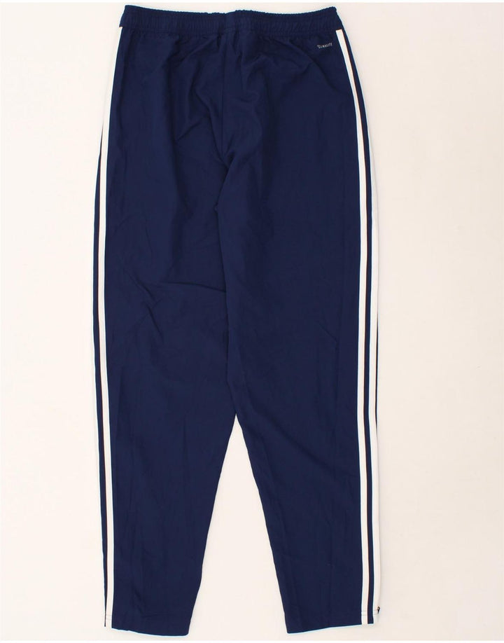 NIKE Mens Climalite Graphic Tracksuit Trousers Medium Navy Blue Polyester Vintage Nike and Second-Hand Nike from Messina Hembry 