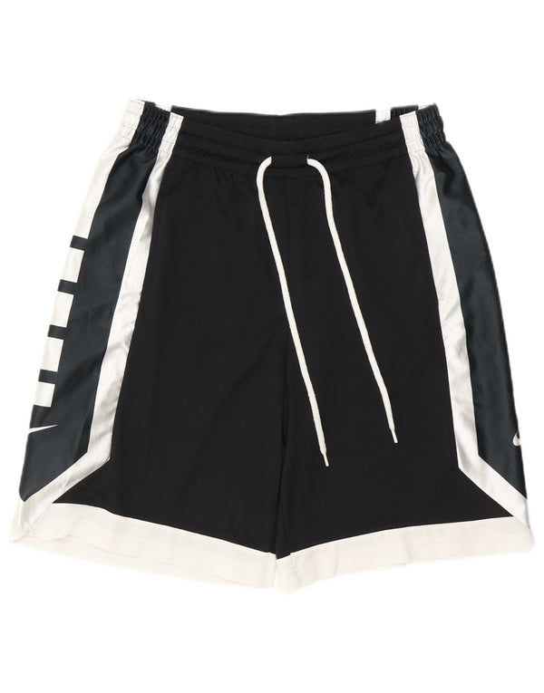 Nike Herren Dri Fit Sportshorts, groß, schwarz, Farbblock-Polyester, Sport