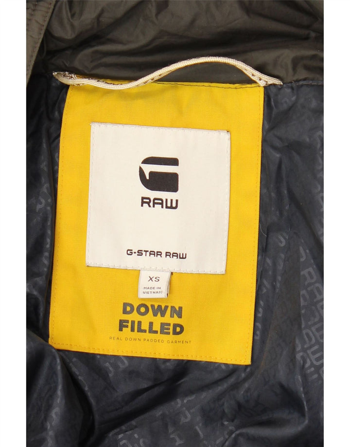 G-STAR Herren Loose Fit Wattierte Jacke UK 34 XS Khaki