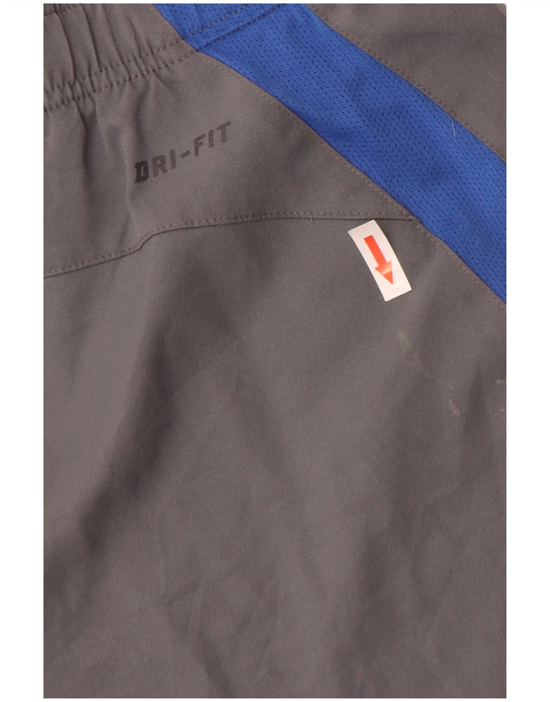 Nike Herren-Bermuda-Sportshorts aus mittelgrauem Colourblock-Polyester