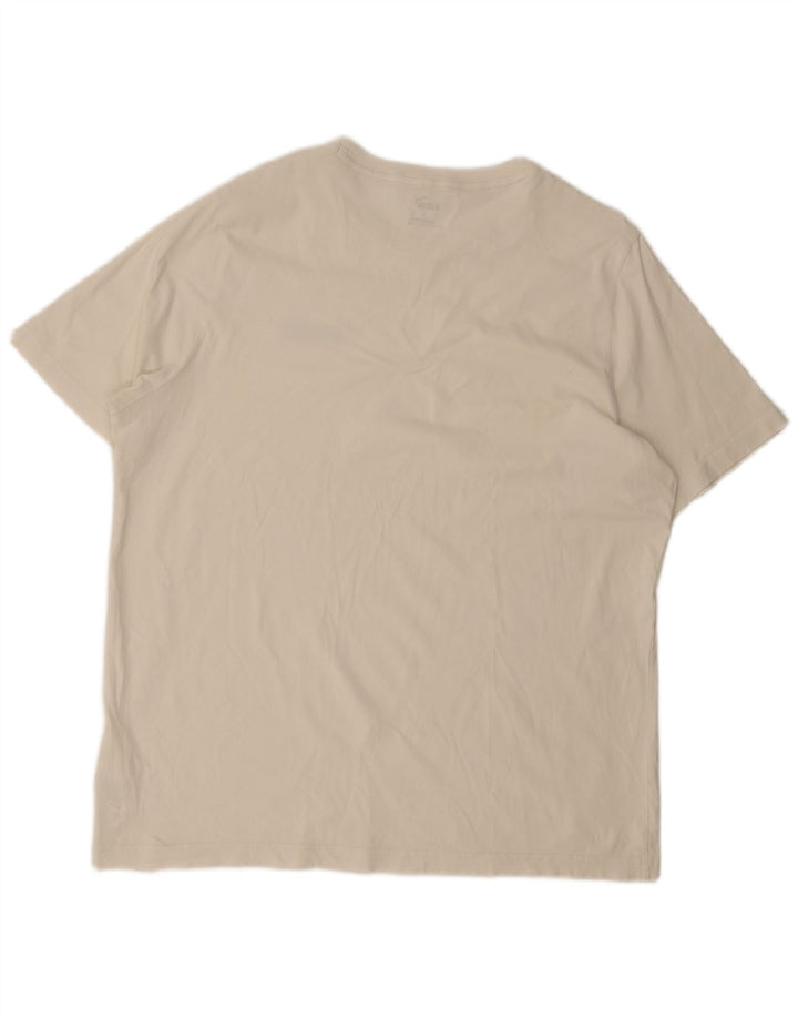 Puma Herren T-Shirt Top XL Weiße Baumwolle