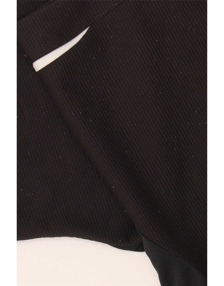 Umbro Herren-Grafik-T-Shirt-Oberteil XL, schwarzes Farbblock-Polyester