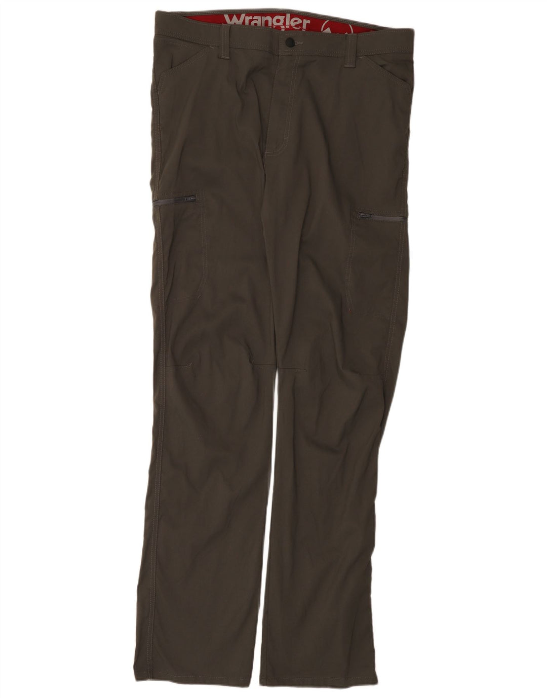 WRANGLER Gerade Cargohose für Herren, W36, L34, graues Nylon