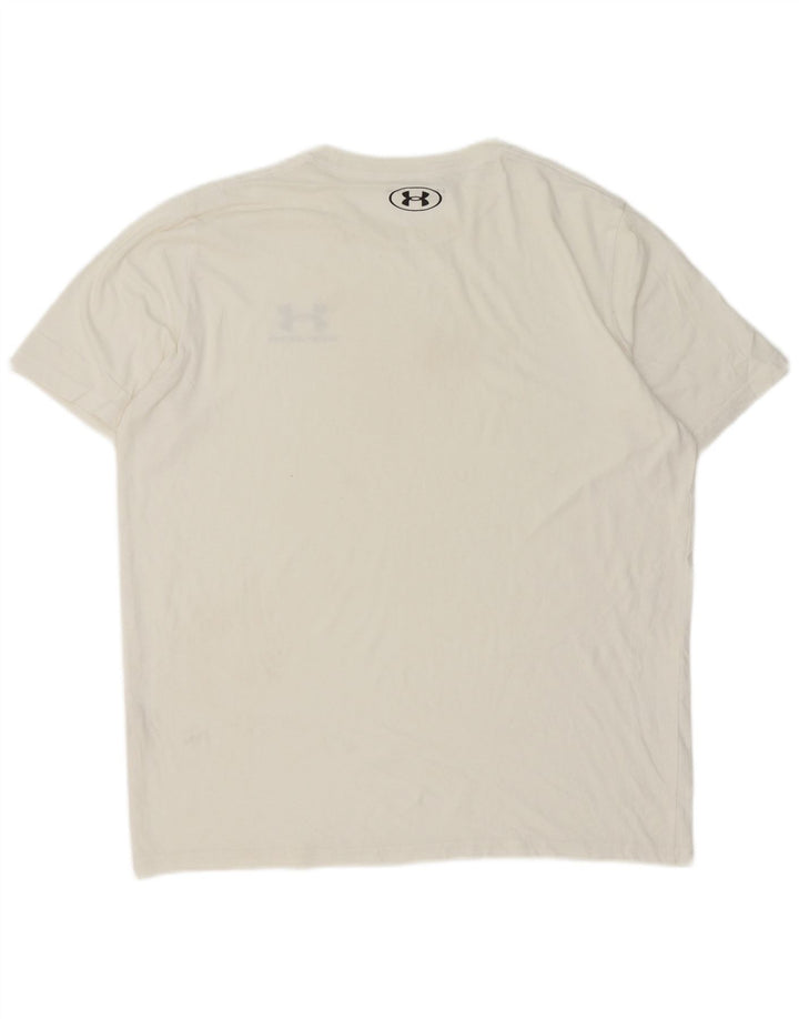 Under Armour Herren T-Shirt Top Large Weiß