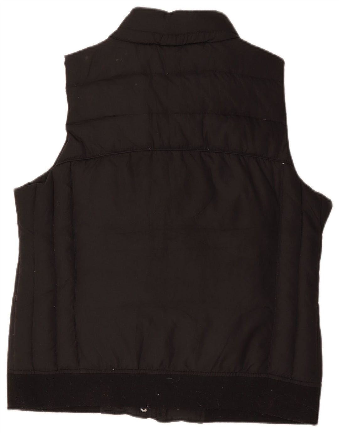 John Lewis Wattierte Damenweste UK 16 Large Schwarz Polyester