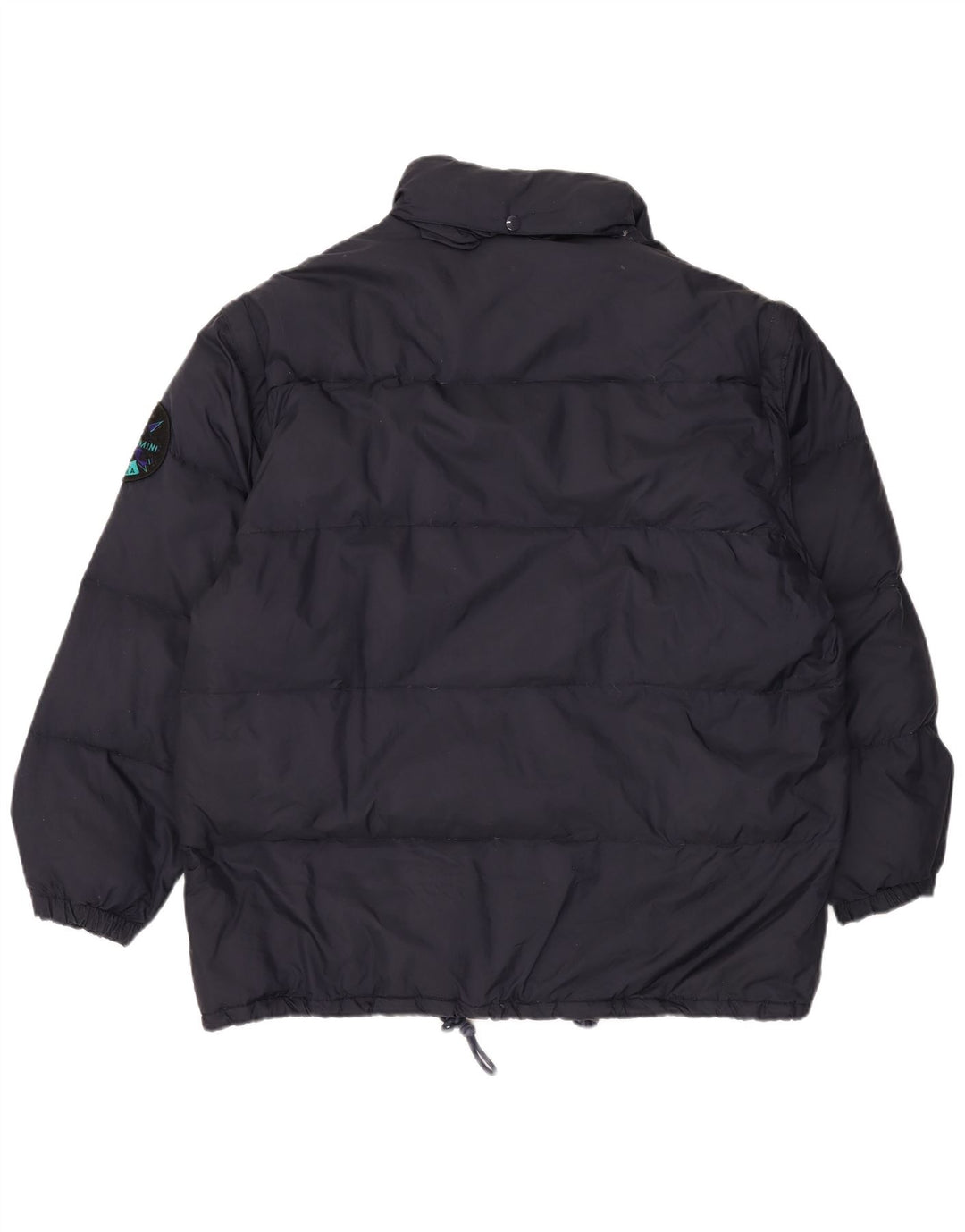 VINTAGE Herren Skijacke UK 42 XL Marineblaues Nylon