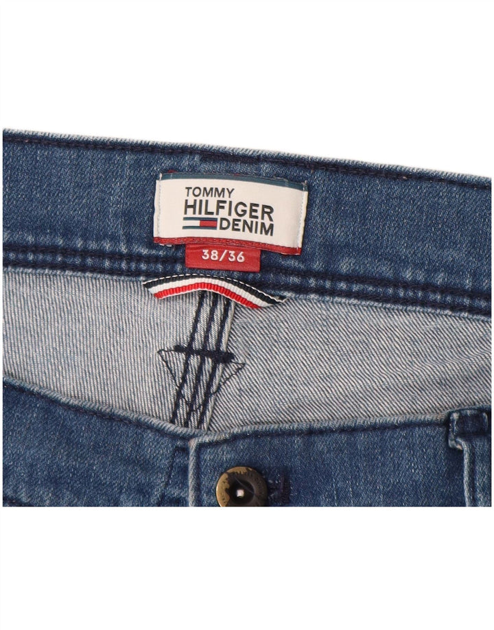 TOMMY HILFIGER Mens Straight Jeans W38 L29 Blue Cotton