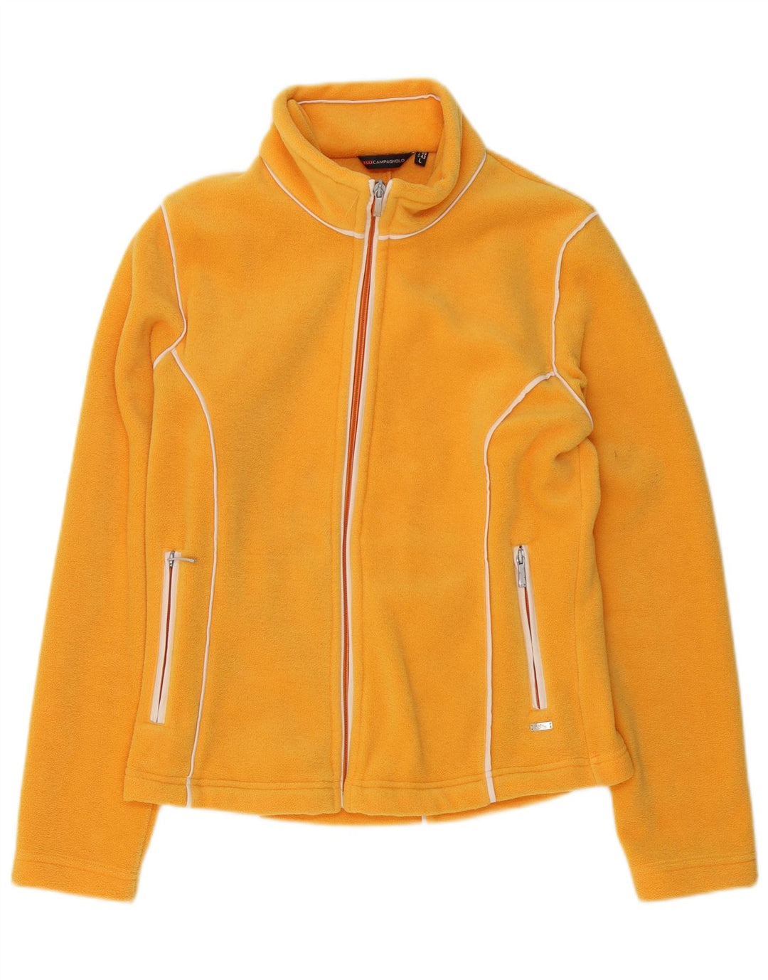 Campagnolo Damen Fleecejacke UK 16 Large Gelb Polyester