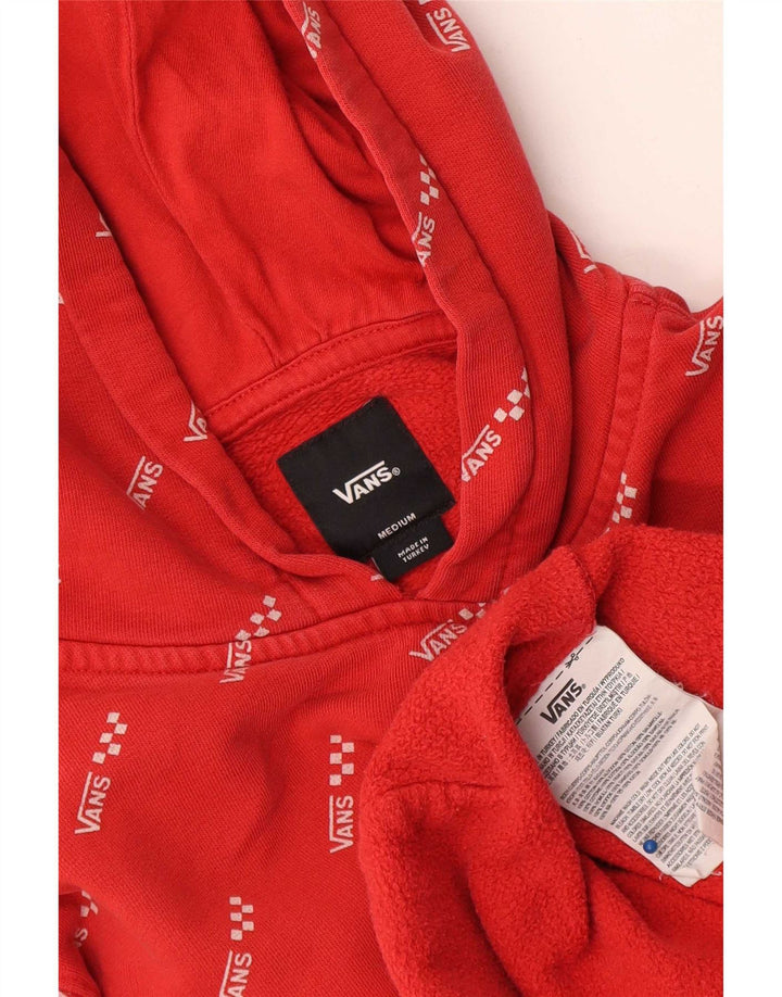 Vans Kapuzenpullover mit Grafik für Jungen, 10–11 Jahre, mittelrote Baumwolle