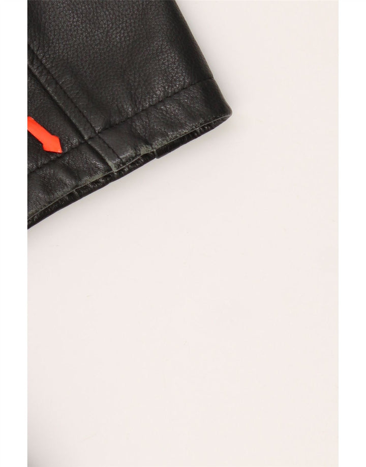 Conbipel Herren Lederjacke IT 54 XL Schwarzes Leder